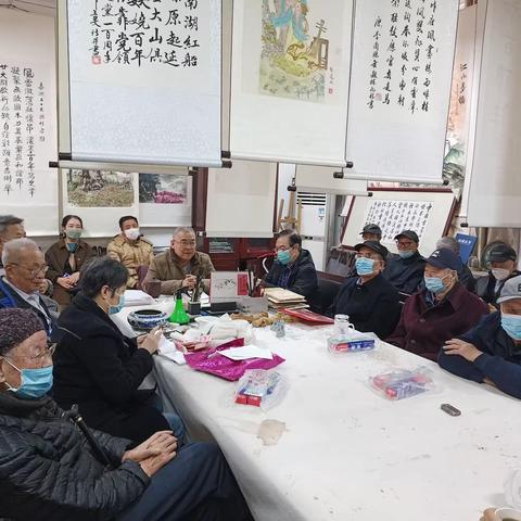 瀚墨丹青庆两会，学习雷锋践行动