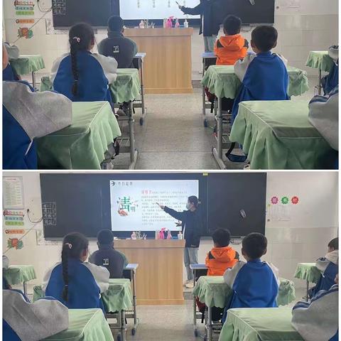 春雨润于心 清明融于情———何官屯小学清明节主题活动