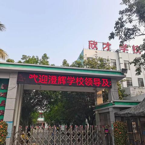 澄辉学校——听课互学习，评课促成长