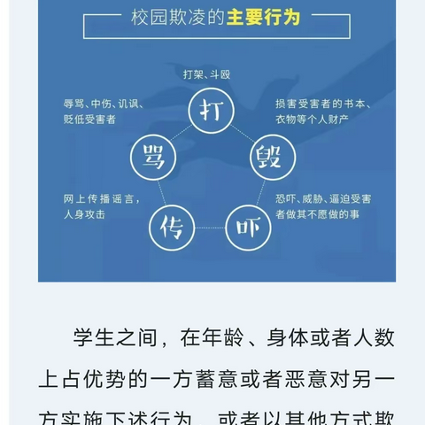 “防欺凌  护成长”防学生欺凌指导手册