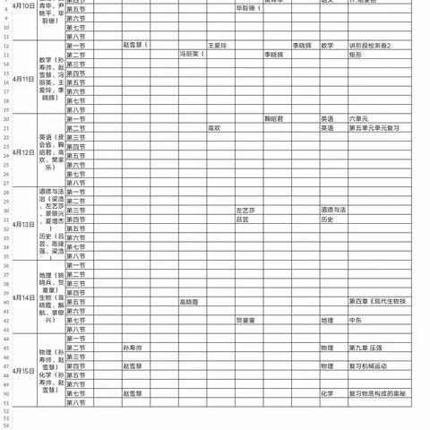 草长莺飞，师教研学——广宗县核桃园中学“听课周”活动