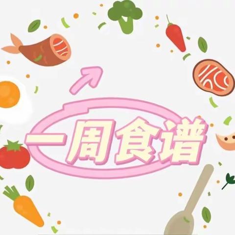 美好“食”光，“味”你而来——铁小幼儿园一周食谱