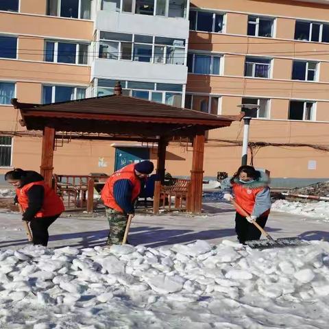 社工故事｜“学雷锋、我行动”积雪垃圾不再，社区美丽回来