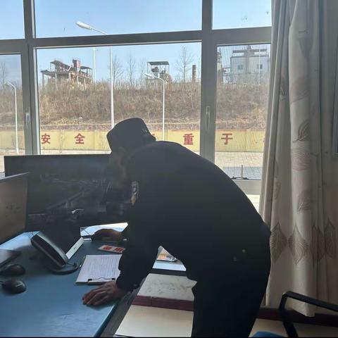 沁源县公安局法中派出所深入辖区重点单位开展反恐督导检查