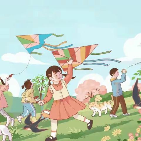 单县一中附属学校英才部七年级“清明风筝寄哀思”语文实践活动