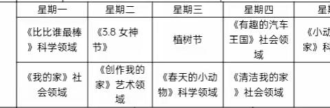 木多多幼儿园中一班3.10精彩瞬间