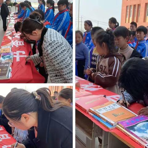 古营集镇张庄小学首届“书香校园”      读书活动启动会