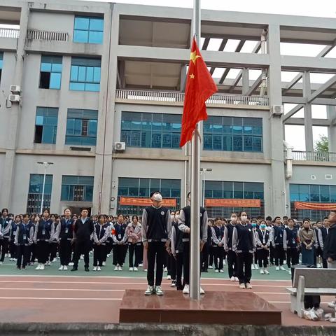 海口华健幼师职业学校———第五次早会