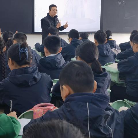 沐明媚春光，探教研幽静——记石家庄市南高营小学高年级组教研活动