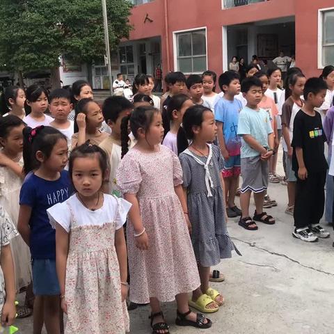 快乐散学礼·平安迎暑假——坡胡镇石河小学2024学年度散学典礼活动