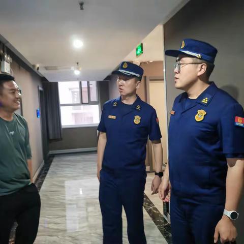 支队下沉干部深入横山区人员密集场所开展消防安全检查