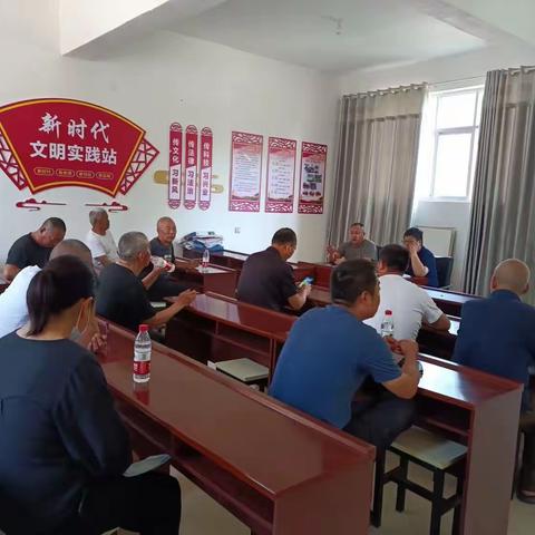 大刘镇各行政村党支部开展6月份主题党日活动