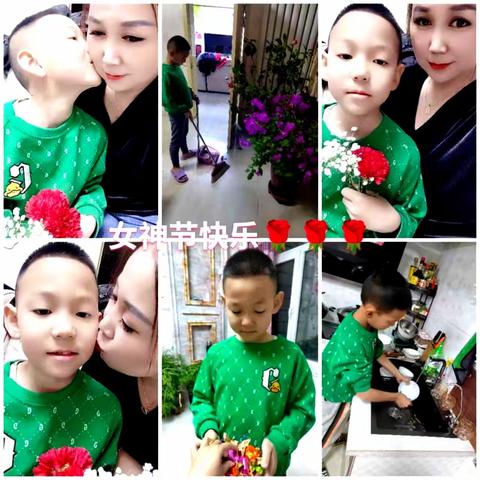 【浓情三月 为爱绽放】——达旗第五小学四（3）班“三八妇女节”劳动实践活动