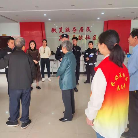 长征源社区新时代文明实践站开展“安全知识宣传 文明养犬”志愿服务活动