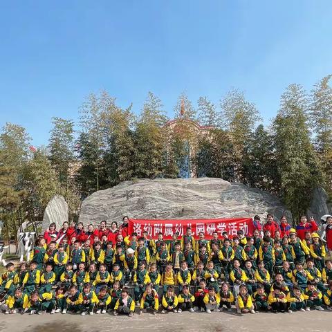 研学生生牧场，探究奶牛精神——洛幼附属幼儿园研学活动