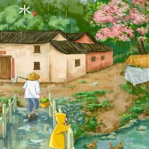 🌸🌸雨水至 万物生🌸🌸北大英迪幼儿园大组之《雨水》节气美篇