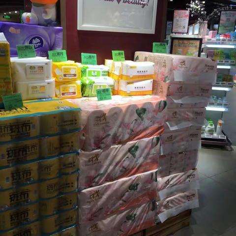 越秀店自由品牌陈列3.23