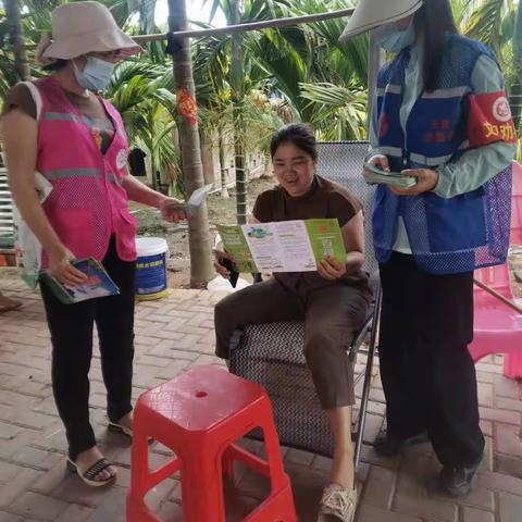 三公里村开展五月份垃圾分类和禁塑宣传志愿服务活动