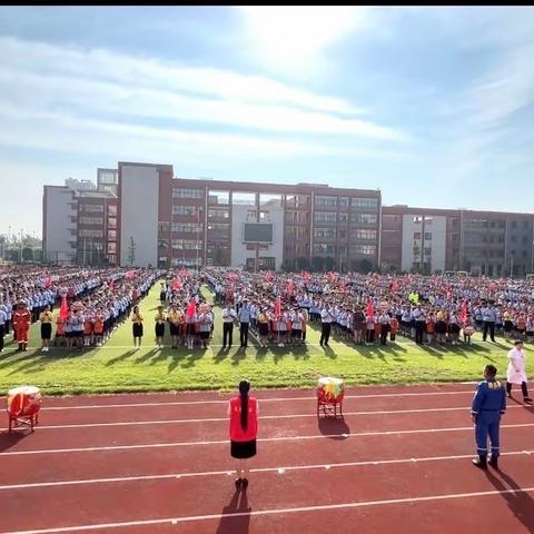 【德•润颍川】榜样凝聚力量，向着未来生长——长葛市颍川路学校2023学年秋季开学典礼