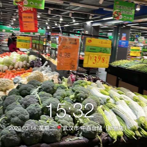 新洲店3月14日生鲜第三次开业营运报告