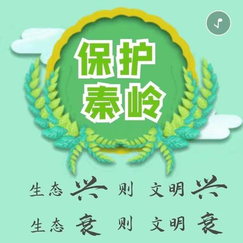 “当好秦岭生态卫士   呵护宁静和谐美丽秦岭”——大兆街道中兆小学秦岭生态环境保护宣传活动