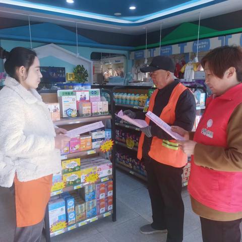 垛石街道办事处开展沿街单位“门前五包”知识宣传活动