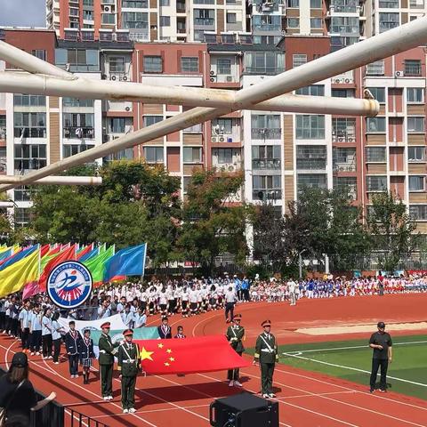青春如火，超越自我——洪武路小学第六届运动会开幕式洪小三（3）班