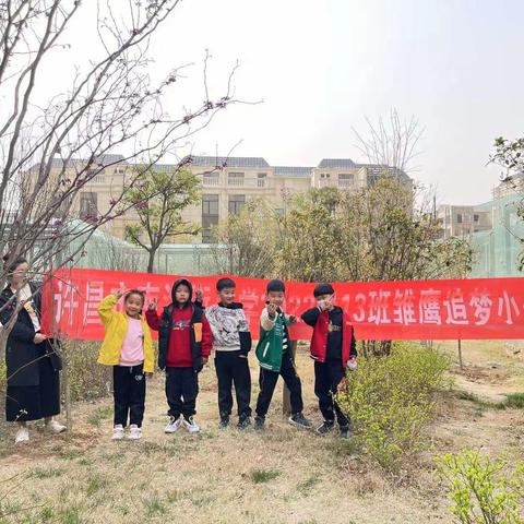 【植树节活动】南海街小学一13班雏鹰追梦小分队活动