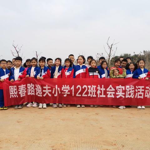 植树护绿，拥抱春天——湘潭市雨湖区熙春路逸夫小学122班植树活动