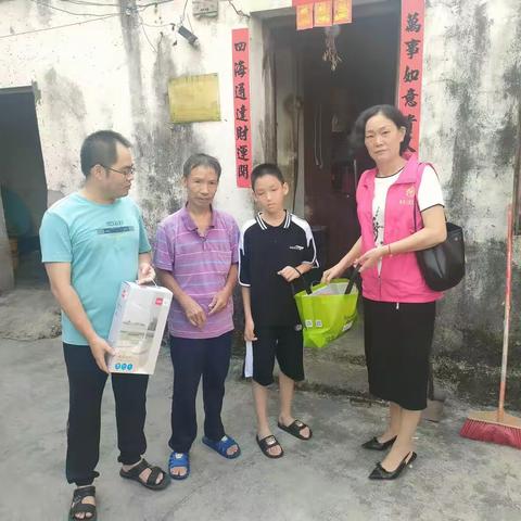 快乐六一节，实现微心愿——书场村村委为困境儿童送温暖活动