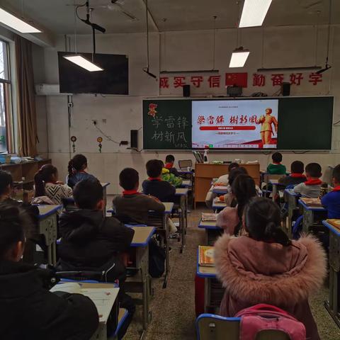 知雷锋，学雷锋，画雷锋————古市小学305班学雷锋活动