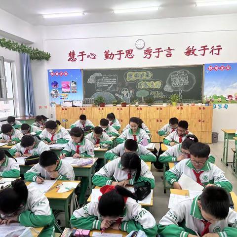 天街小雨润如酥，草色遥看近却无——东胜区实验小学六年级五班第五周学习小结