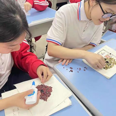 手工制作五谷画、精美书签