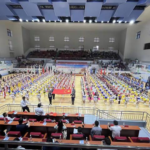 青春似火     舞动绚烂人生——大姚县实验中学参加楚雄州第八届青少年校园啦啦操总决赛获佳绩