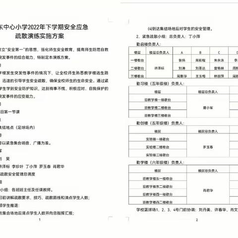 应急疏散  安全“童”行北管头小学安全应急疏散演练