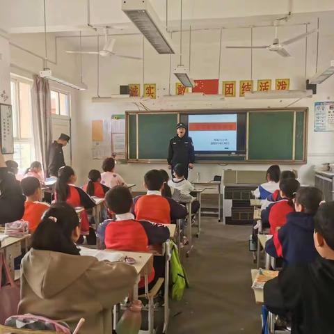 杨庄街道库峪口小学校园防爆防恐安全培训及应急演练