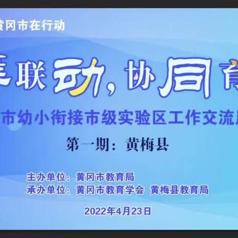 统筹联动 协同育人——黄冈市幼小科学衔接实验区第一期交流观摩活动淋山河实验幼儿园分会场教师培训