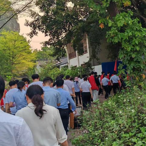 传承红色基因 | 清明祭英烈 共铸中华魂——贵港市西江高级中学党支部