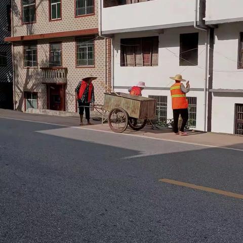 集中整治乡村环境,共同营造美好生活。