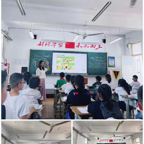 聚焦课堂抓教研  抓好复习提质量—军埠口中心小学英语教研活动