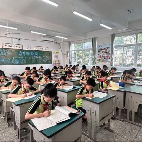 书英语之美，品纸上芳华——芳草学校六年级英语书写比赛