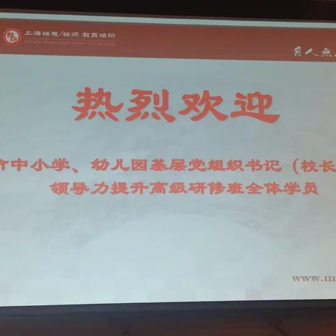 且行且思共成长 专家引领促提升——凭祥市中小学、幼儿园基层党组织书记（校长、园长）领导力提升高研班（第二天）