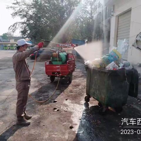 2023年3月17日广州市江氏杀虫有限公司在儋州市辖区开展病媒生物防制施工