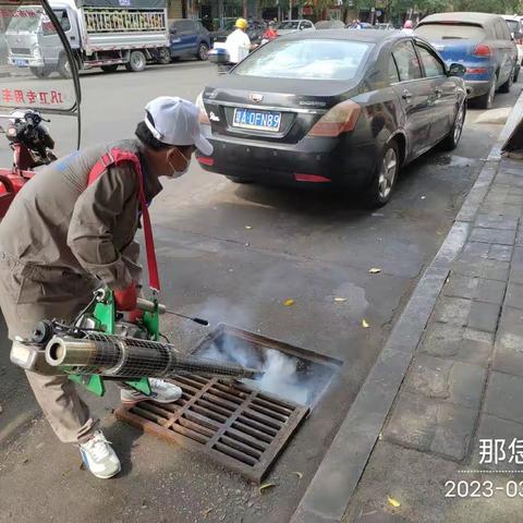 2023年3月21日广州市江氏杀虫有限公司在儋州市辖区开展病媒生物防制施工