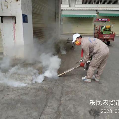 2023年3月22日广州市江氏杀虫有限公司在儋州市辖区开展病媒生物防制施工