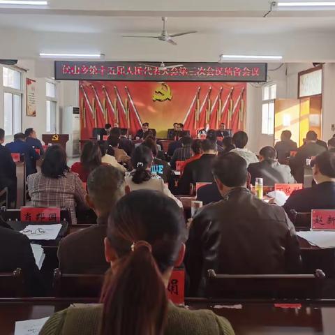 伏山乡第十五届人民代表大会第三次会议胜利召开