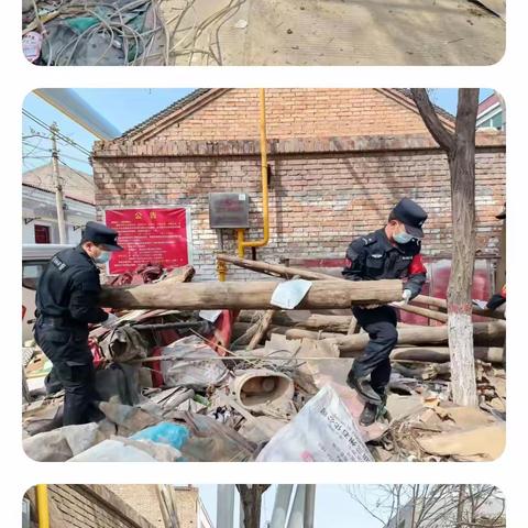 党员民警进社区 助力创文为大家——蒲城公安巡特警大队联合西府社区开展志愿服务进社区活动