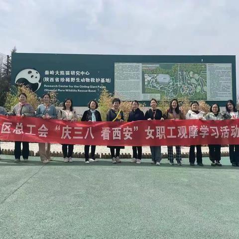 “庆三八、看西安”未央区总工会组织女职工开展实地观摩活动