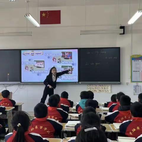 潜心教学勤探索，示范引领促提升---单县希望小学英语组听评课活动