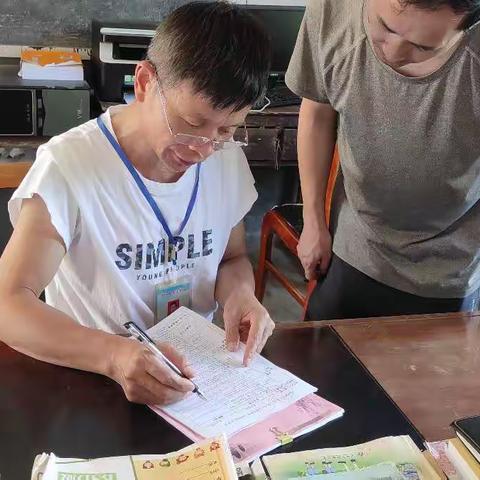 【十里岗镇丰源小学】暑期校园安全督查——八月份督导检查纪实